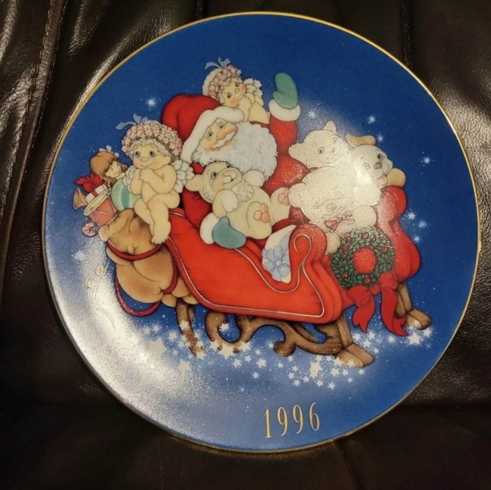 Christmas decorative plate Dreamsicles